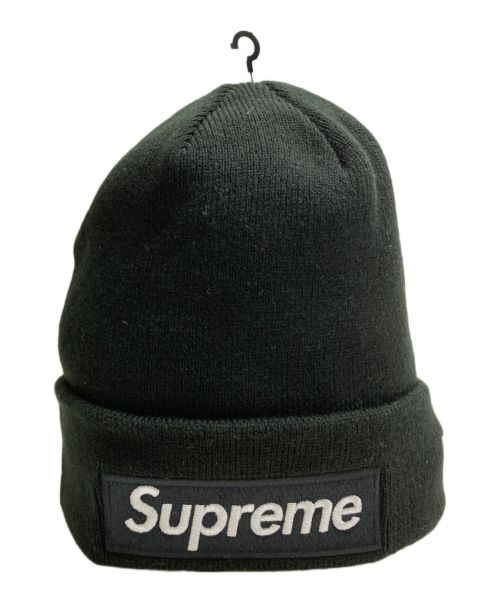 SUPREME（シュプリーム）SUPREME (シュプリーム) New Era (ニューエラ) box logo beanie ブラック 未使用品の古着・服飾アイテム