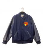 SUPREMEシュプリーム）の古着「gonz ramm varsity jacket」｜ネイビー