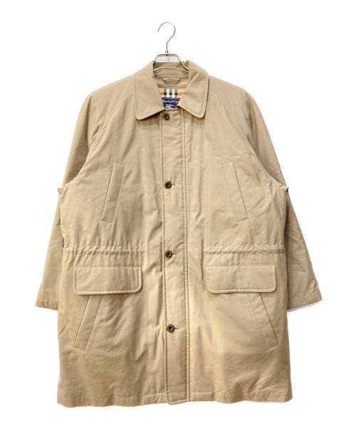 Burberry's（バーバリーズ）Burberry's (バーバリーズ) ノヴァチェックライナーダウン付きステンカラーコート　BBN82-910-52 ベージュ サイズ:Мの古着・服飾アイテム