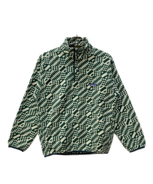 Patagonia（パタゴニア）Patagonia (パタゴニア) シンチラフリースジャケット グリーン サイズ:Мの古着・服飾アイテム