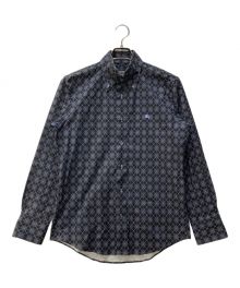 BURBERRY BLACK LABEL（バーバリーブラックレーベル）の古着「ボタンダウンシャツ」｜ブラック