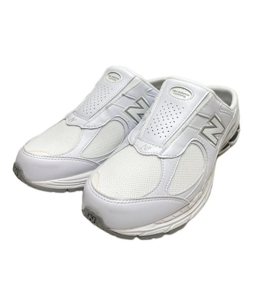 NEW BALANCE（ニューバランス）NEW BALANCE (ニューバランス) BEAMS (ビームス) ビームス別注 2002R ミュール ホワイト サイズ:28 未使用品の古着・服飾アイテム