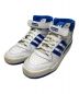 adidas（アディダス）の古着「FORUM MID」｜ブルー