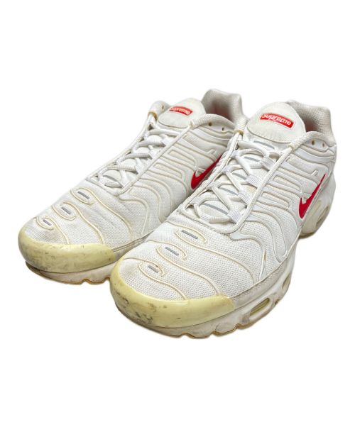 NIKE（ナイキ）NIKE (ナイキ) SUPREME (シュプリーム) AIR MAX PLUS TN ホワイト サイズ:27の古着・服飾アイテム