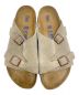 中古・古着 BIRKENSTOCK (ビルケンシュトック) ZURICH BS　ソフトフットベッド ベージュ サイズ:24.5：7000円