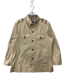 BURBERRY BLACK LABEL（バーバリーブラックレーベル）の古着「サファリジャケット」｜ベージュ