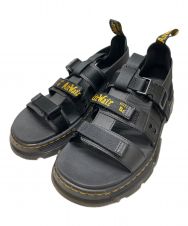 Dr.Martens (ドクターマーチン) PEARSON マルチストラップ サンダル ブラック サイズ:UK：9