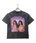 Mismatch NYCミスマッチニューヨーク）の古着「Jenner sisters Sexy Tee」｜グレー