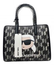 Karl Lagerfeld (カール ラガーフェルド) K/IKONIC 2.0 MONO CC SM TOTE ブラック サイズ:ONE SIZE 未使用品