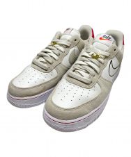 NIKE (ナイキ) AIR FORCE 1 07 LV8 LIGHT STON ベージュ サイズ:28.5