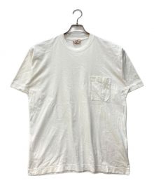 HERMES（エルメス）の古着「ポケットTシャツ」｜ホワイト