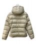 MONCLER (モンクレール) ダウンジャケット アイボリー：12000円