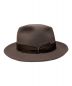 BORSALINO (ボルサリーノ) フェルトハット ブラウン サイズ:UK：7 3/8：10000円