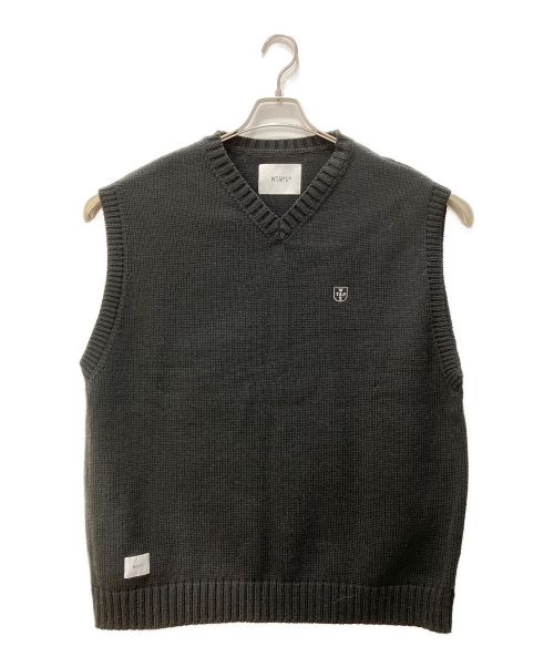 WTAPS（ダブルタップス）WTAPS (ダブルタップス) CRST VEST ブラック サイズ:3の古着・服飾アイテム