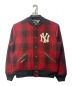 POLO RALPH LAUREN（ポロ・ラルフローレン）の古着「YANKEES PLAID JACKET」｜レッド