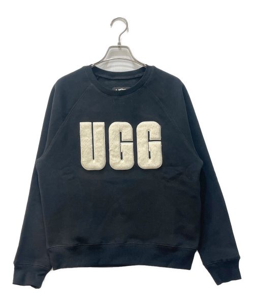 UGG（アグ）UGG (アグ) クルーネックスウェット ブラック サイズ:Sの古着・服飾アイテム