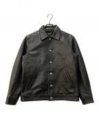 Schottショット）の古着「GOAT NEWBIE LEATHER JACKET」｜ブラック