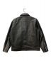 Schott (ショット) GOAT NEWBIE LEATHER JACKET ブラック サイズ:S：45000円