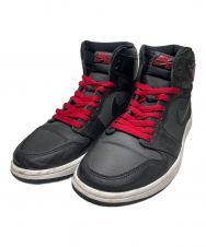 NIKE (ナイキ) AIR JORDAN 1 RETRO HIGH OG ブラック サイズ:27.5