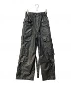 MAISON SPECIALメゾンスペシャル）の古着「MULTI FABRIC MANY POCKETS CARGO PANTS」｜グレー