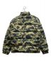 A BATHING APE (アベイシングエイプ) 1ST CAMO FULL-ZIP DOWN PARKA 1st カモ フルジップ ダウンジャケット カーキ サイズ:L：27800円