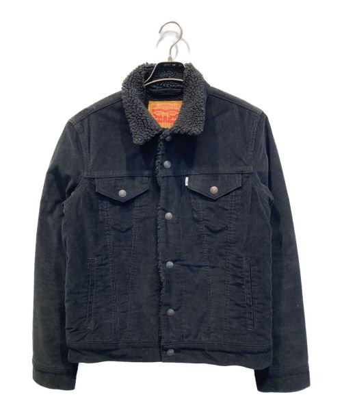 LEVI'S（リーバイス）LEVI'S (リーバイス) ボアトラッカージャケット ブラック サイズ:Sの古着・服飾アイテム