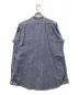 Engineered Garments (エンジニアド ガーメンツ) バンドカラーシャンブレーシャツ ネイビー サイズ:M：7800円