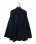 CLANE（クラネ）の古着「2WAY CAPE KNIT TOPS」｜ブラック