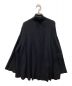 CLANE (クラネ) 2WAY CAPE KNIT TOPS ブラック サイズ:1：3980円