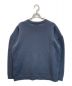 RIM.ARK (リムアーク) Power shoulder knit tops ネイビー サイズ:FREE：2980円
