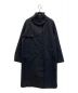 AZUL by moussy（アズールバイマウジー）の古着「STAND COLLAR CHESTER COAT」｜ブラック