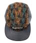 中古・古着 Supreme (シュプリーム) MAGEE Diamond Tweed Camp Cap ブラック：6800円