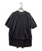 THE RERACSザ リラクス）の古着「バックデザインTシャツ」｜ブラック