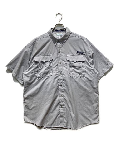 Columbia（コロンビア）Columbia (コロンビア) Bahama ICON LS Shirt ライトグレー サイズ:Lの古着・服飾アイテム