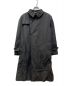 AURALEE（オーラリー）の古着「FINX CHAMBRAY BIG TRENCH COAT」｜ブラック