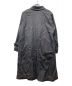 AURALEE (オーラリー) FINX CHAMBRAY BIG TRENCH COAT ブラック サイズ:4：26000円