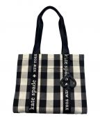 Kate Spadeケイトスペード）の古着「plenty tote canvas」｜ブラック