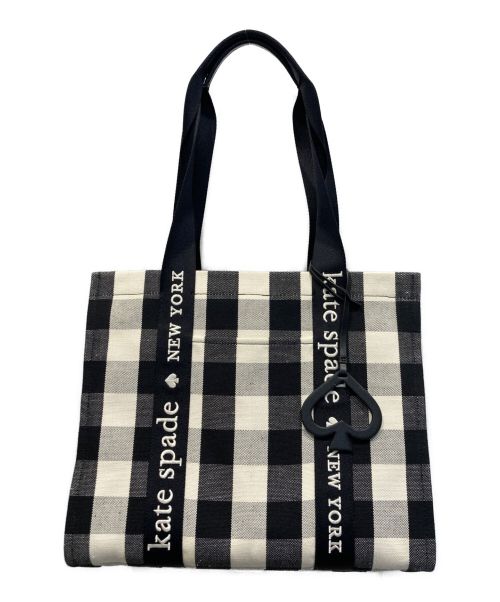 Kate Spade（ケイトスペード）Kate Spade (ケイトスペード) plenty tote canvas ブラックの古着・服飾アイテム