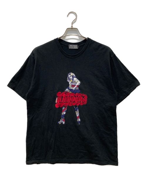 Hysteric Glamour（ヒステリックグラマー）Hysteric Glamour (ヒステリックグラマー) Tシャツ ブラック サイズ:Lの古着・服飾アイテム