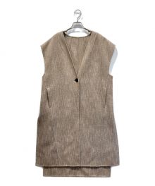 TODAYFUL（トゥデイフル）の古着「Wool Rever Vest」｜ベージュ