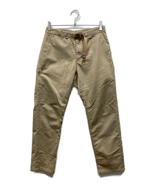 THE NORTHFACE PURPLELABEL（ザ・ノースフェイス パープルレーベル）THE NORTHFACE PURPLELABEL (ザ・ノースフェイス パープルレーベル) Stretch Twill Tapered Pants ベージュ サイズ:Mの古着・服飾アイテム