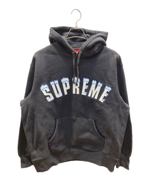 SUPREME（シュプリーム）SUPREME (シュプリーム) Icy Arc Hooded Sweatshirt ブラック サイズ:M 未使用品の古着・服飾アイテム