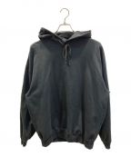 AURALEEオーラリー）の古着「SUPER SOFT SWEAT BIG P/O PARKA」｜ブラック