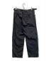 AURALEE (オーラリー) FINX HARD TWIST GABARDINE PANTS ブラック サイズ:3：6800円