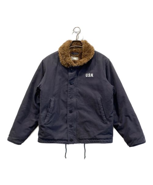 NAVY DEPARTMENT（ネイビーデパートメント）NAVY DEPARTMENT (ネイビーデパートメント) N-1デッキジャケット ネイビー サイズ:38の古着・服飾アイテム