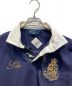 中古・古着 POLO RALPH LAUREN (ポロ・ラルフローレン) ラガーシャツ ネイビー サイズ:M 未使用品：5000円