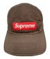 SUPREME (シュプリーム) Washed Chino Twill camp cap ブラウン サイズ:-：7800円