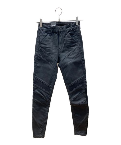 G-STAR RAW（ジースターロゥ）G-STAR RAW (ジースターロゥ) ストレッチスキニーデニムパンツ ブラック サイズ:W24 未使用品の古着・服飾アイテム