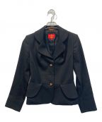 Vivienne Westwood RED LABELヴィヴィアンウエストウッドレッドレーベル）の古着「テーラードジャケット」｜ブラック