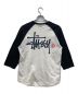 stussy (ステューシー) ラグランカットソー ホワイト サイズ:M：3980円